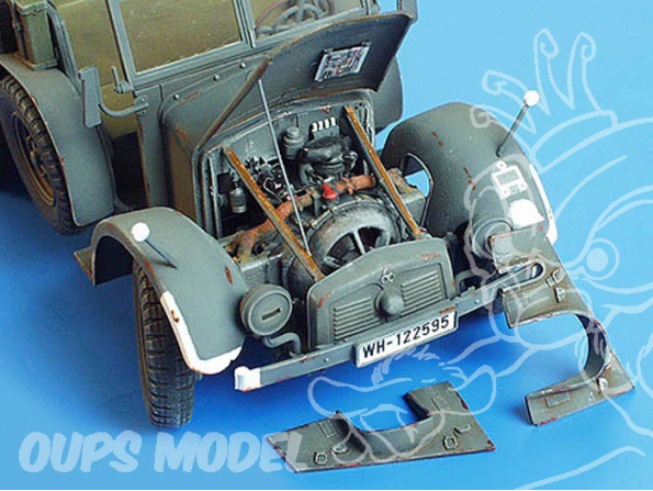 Plus Model 134 Moteur Krupp Protze 1/35