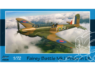 Frrom maquettes avions 0047 Fairey Battle Mk-1 Polonais au Royaume-Uni 1/72