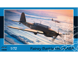 Frrom maquettes avions 0048 Fairey Battle Mk-1 AASF 1/72