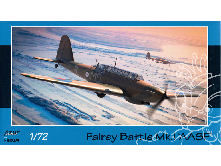 Frrom maquettes avions 0048 Fairey Battle Mk-1 AASF 1/72