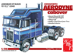 AMT maquette camion1463 Kenworth Aerodyne Cabover 1/25