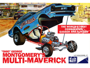 MPC maquette voiture 1005 Multi Maverick Funny Car 1/25