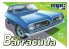 MPC maquette voiture 994 1969 PLYMOUTH BARRACUDA 1/25