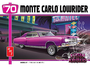 AMT maquette voiture 1458 1970 Chevy Monte Carlo Lowrider 1/25