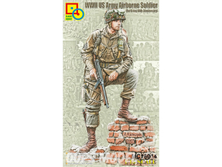 Classy Hobby maquette militaire 16014 Figurine de soldat aéroporté américain WWII 1/16