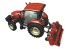 Hasegawa maquette agricole 66106 Tracteur Yanmar YT5113A avec fraise rotative 1/35