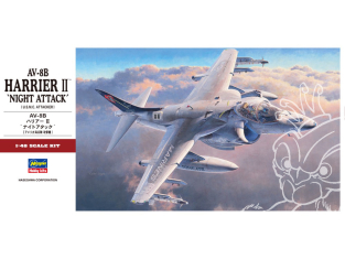 Hasegawa maquette avion 07234 AV-8B Harrier II « Attaque nocturne » 1/48