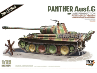 DAS WERK maquette militaire DW35041 Panther Ausf. G (Late Production) 1/35