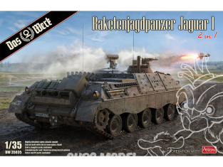 DAS WERK maquette militaire DW35035 Raketenjagdpanzer Jaguar 1 (2 in 1) 1/35