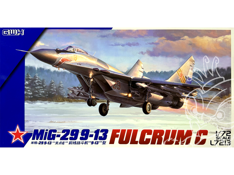 Great Wall Hobby maquette avion L7213 MiG-29 Type Fulcrum C 9-13 1/72