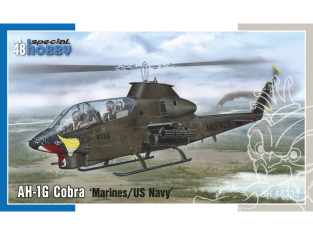 Special Hobby maquette helicoptére 48235 AH-1G Cobra ‘Marines/US Navy’ 1/48