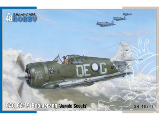 Special Hobby maquette avion 48241 CAC CA-19 Boomerang ‘Jungle Scouts’ 1/48