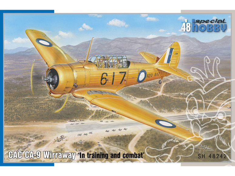 Special Hobby maquette avion 48242 CAC CA-9 Wirraway « En formation et au combat »1/48