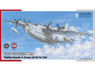 Special Hobby maquette avion 72162 Short Sunderland Mk.V Combattre les communistes en Europe et en Extrême-Orient 1/72