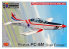 KP Model kit avion KPM0468 Pilatus PC-9M Au-dessus de l&#039;Europe 1/72