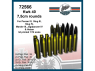 FC MODEL TREND accessoire résine 72566 Munitions Kwk 40 7,5cm rounds 1/72