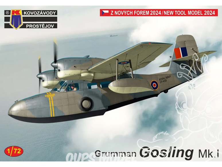 KP Model kit avion KPM0474 Grumman Gosling Mk.I 1/72