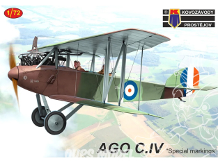 KP Model kit avion KPM0480 AGO C.IV Marquages ​​spéciaux 1/72