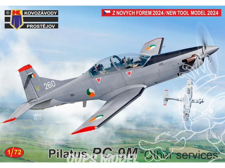 KP Model kit avion KPM0469 Pilatus PC-9M Other services 1/72