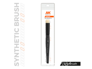 AK Interactive pinceau AKB026 PINCEAU SYNTHÉTIQUE DRY BRUSH XL