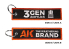 Ak Interactive MCHD013 Porte Clefs 3 Gen