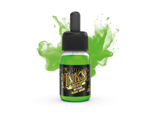 Ak interactive peinture acrylique ak16045 VERT FLUO 30ml