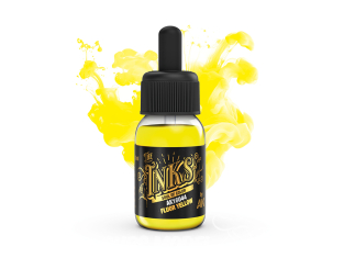 Ak interactive peinture acrylique ak16044 JAUNE FLUO 30ml