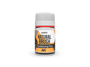 AK produit auxilliaires AKB151 LIQUIDE DE CONDITIONNEMENT POUR PINCEAUX NATUREL 35ml