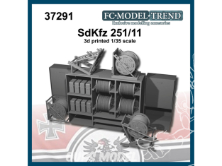 FC MODEL TREND accessoire résine 37291 Set conversion Sd.Kfz.251/11 1/35