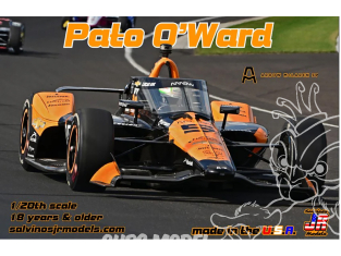 JR Models maquette voiture IAM2024POI Pato O'Ward 2024 INDYCAR 1/20