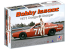 JR Models maquette voiture BIDC1971P Bobby Issac N°71 Dodge Charger 1971 à capot plat 1/25