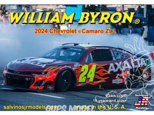 JR Models maquette voiture HMC2024WBM William Byron Winning Hendrick 40th Anniversary Scheme 1/24