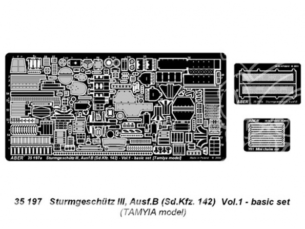 Aber 35197 Sturmgeschutz III Ausf B Sd.Kfz.142 1/35