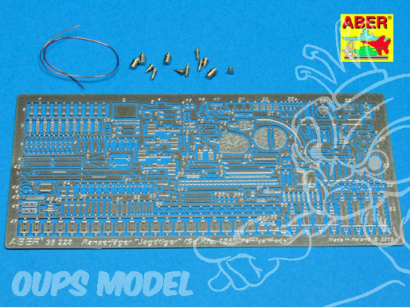 Aber 35228 Jagdtiger Sd.Kfz.186 German tank destroyer 1/35