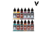 Vallejo Peinture Acrylique Squidmar 72202 Coffret de peinture Dark Future Set 12x18ml