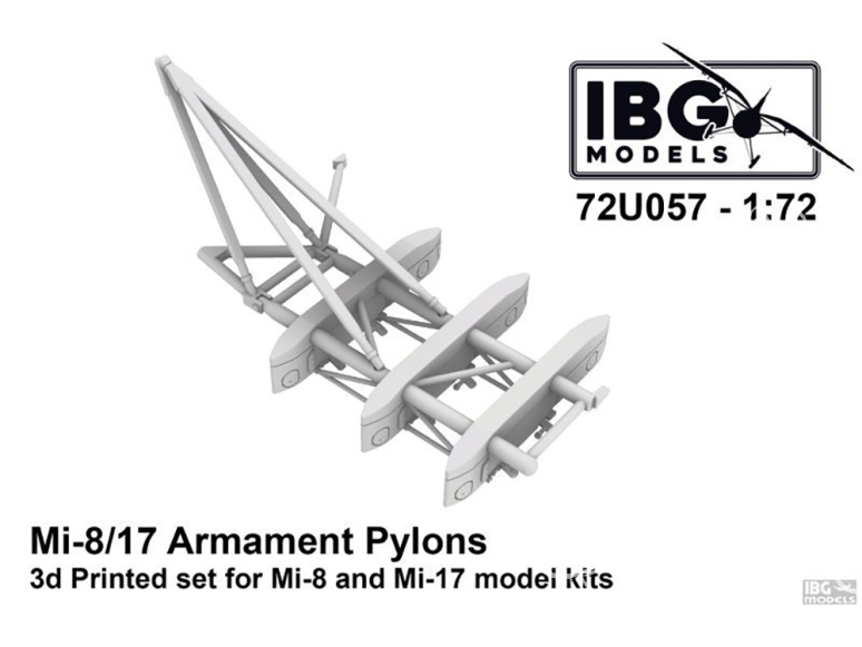 IBG maquette avion 72U057 Pylônes d'armement du Mi-17 1/72