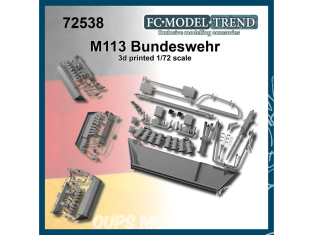 FC MODEL TREND accessoire résine 72538 Amélioration M113 Bundeswehr 1/72