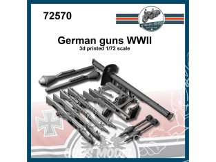 FC MODEL TREND accessoire résine 72570 Armement Allemand WWII 1/72