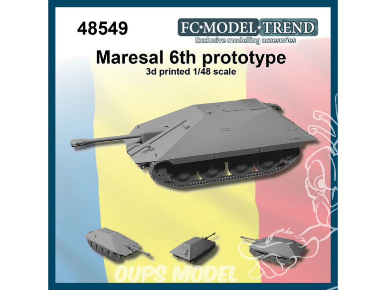 FC MODEL TREND maquette résine 48549 Maresal 6th prototype 1/48