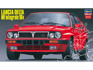 HASEGAWA maquette voiture 20710 Lancia Delta HF Intégrale 16v 1/24