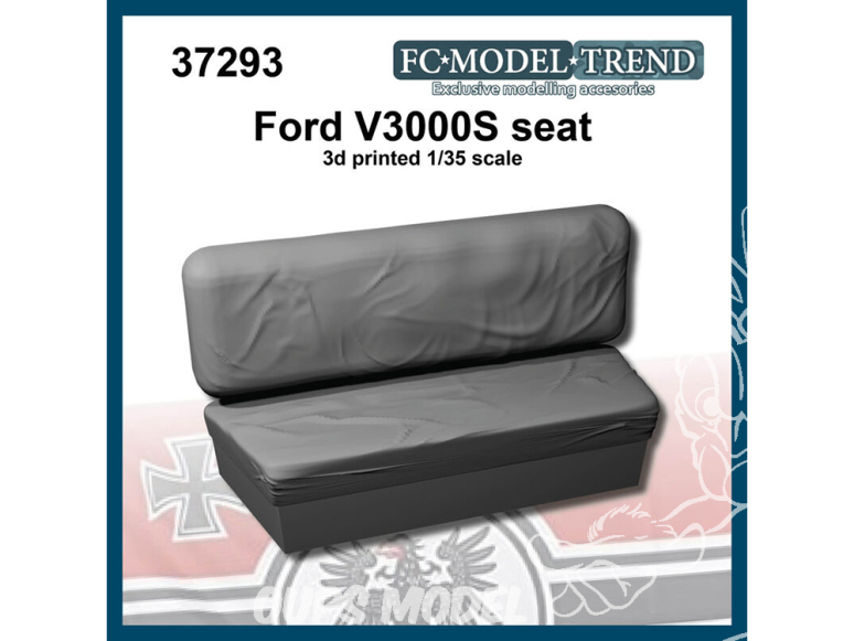 FC MODEL TREND accessoire résine 37293 Sièges Ford V3000S 1/35