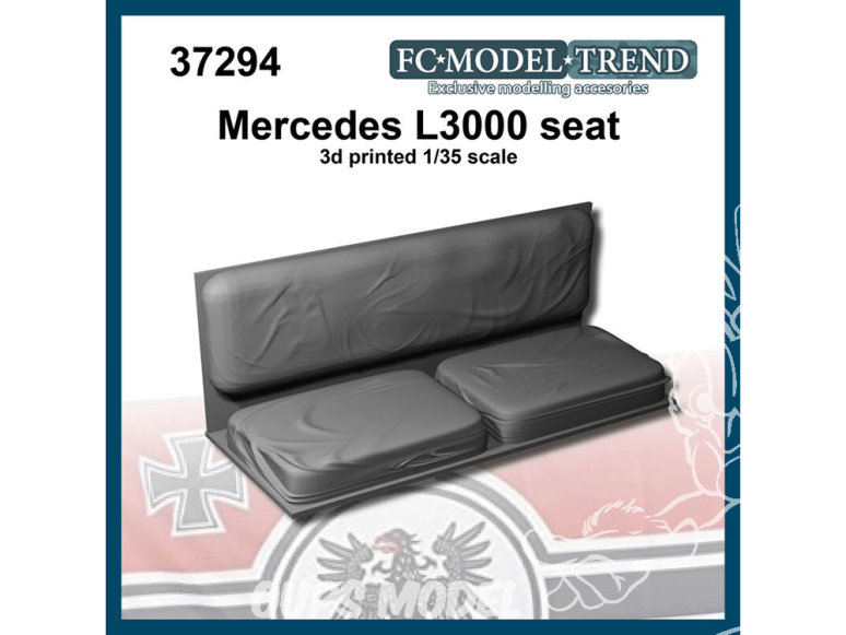 FC MODEL TREND accessoire résine 37294 Siège Mercedes L3000 1/35