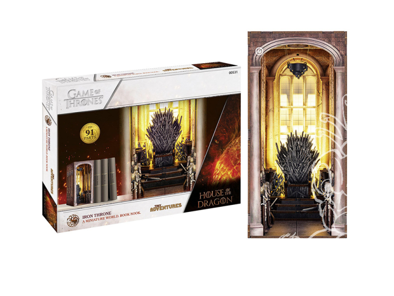 Revell kit 00531 Coin livre Miniature Wonder : The Iron Throne par Tiny Adventures pour les fans de Game of Thrones