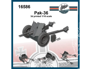 FC MODEL TREND maquette résine 16586 Pak-36 1/16