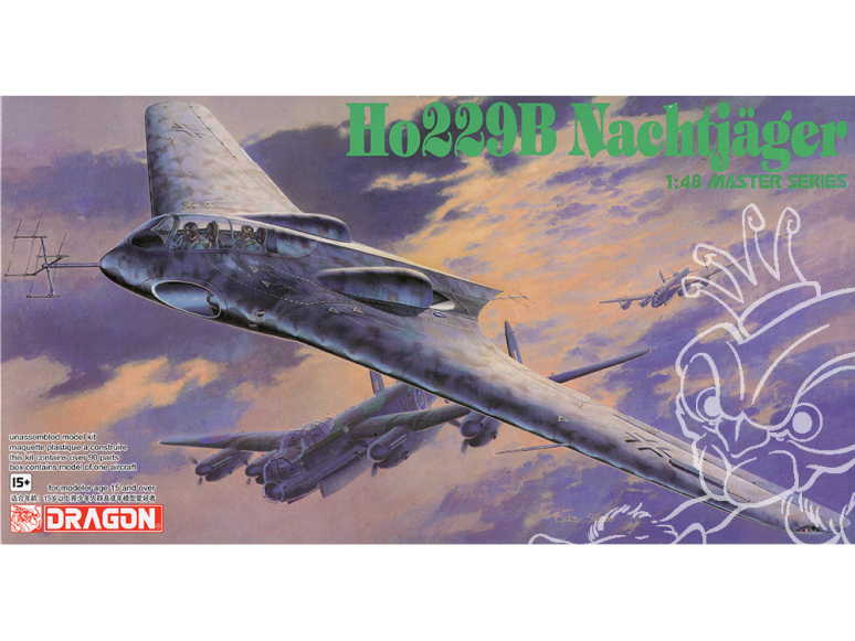 Dragon maquette avion 5511 Horten Ho229B Nachtjager 1/48