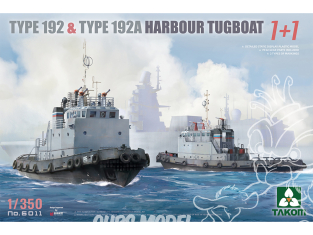 Takom maquette bateau 6011 Remorqueurs Type 192 et Type 192a 1+1 1/350