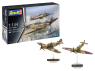 Revell maquette avion 03771 Supermarine Spitfire Mk.Ia - Hawker Hurricane Mk.I 1/144