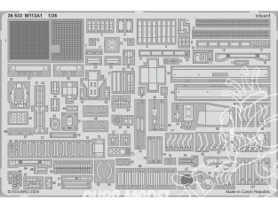 Eduard photodecoupe militaire 36533 Amélioration M1131 Italeri 1/35