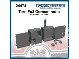 FC MODEL TREND accessoire résine 24474 Radio Allemande Torn Fu2 1/24