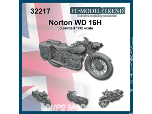 FC MODEL TREND maquette résine 32217 Norton WD 16H 1/32